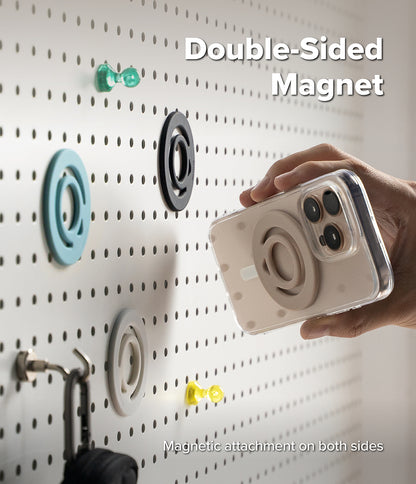 Ringke Dual Magnetic Silicone Ring - Double Sided Magnet Ring Mobile Accessory