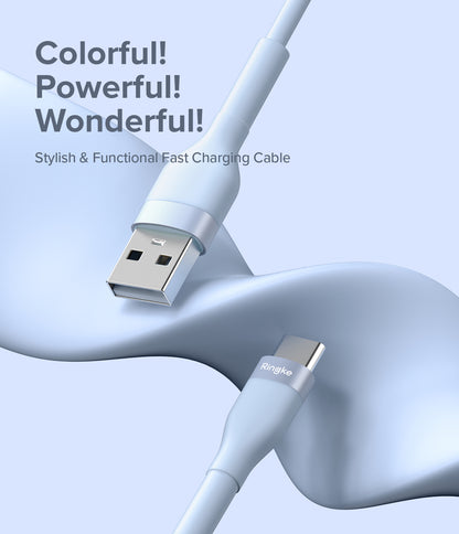 Ringke Fast Charging Pastel Cable - USB A to Type C