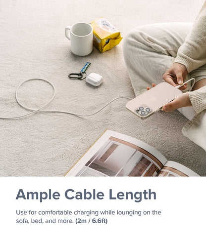 Ringke Fast Charging Pastel Cable - USB A to Type C