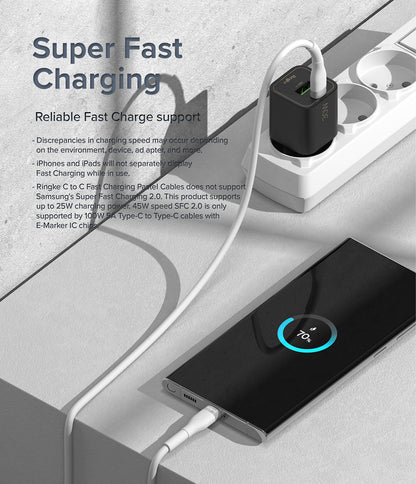 Ringke Fast Charging Pastel Cable - Type C to Type C