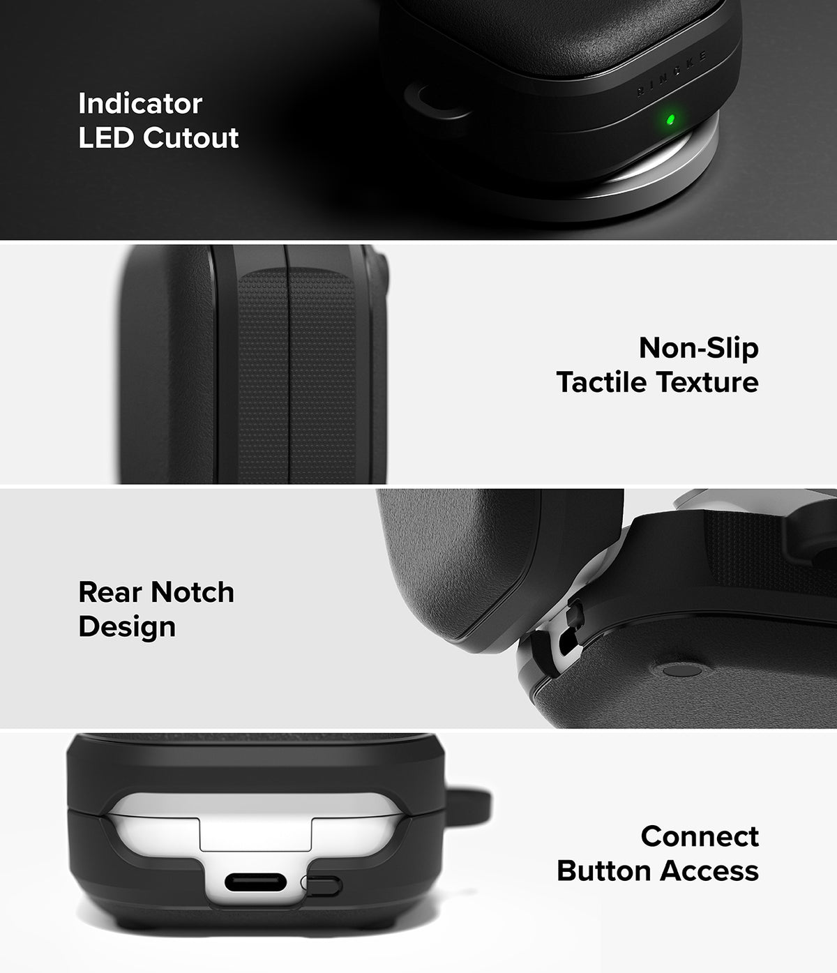 Ringke Onyx Magnetic Case for Samsung Galaxy Buds 4 / Buds 4 Pro