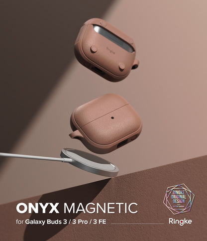 Ringke Onyx Magnetic Case Compatible for Samsung Galaxy Buds 3 / Buds 3 Pro / Buds 3 FE