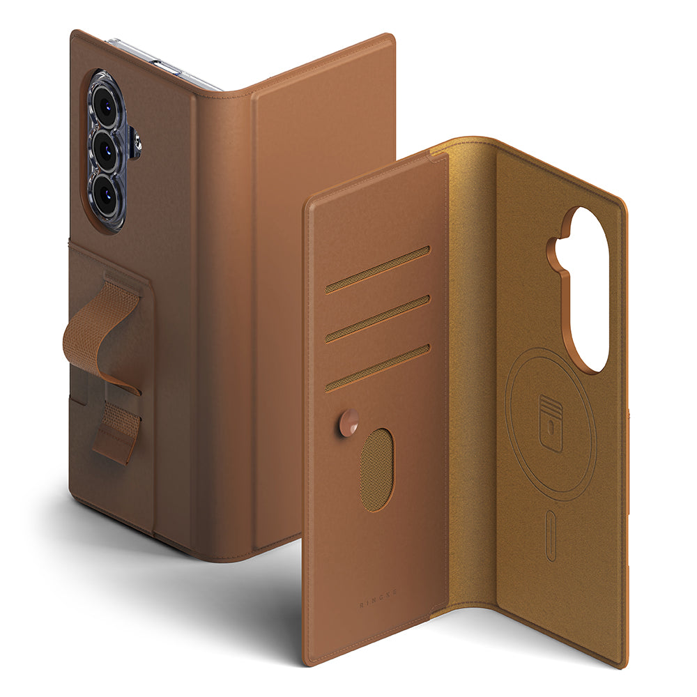 Ringke Folio Grip Wallet Magnetic Cover for Samsung Galaxy Z Fold 8 Ultra - Compatible for Magnetic Cases