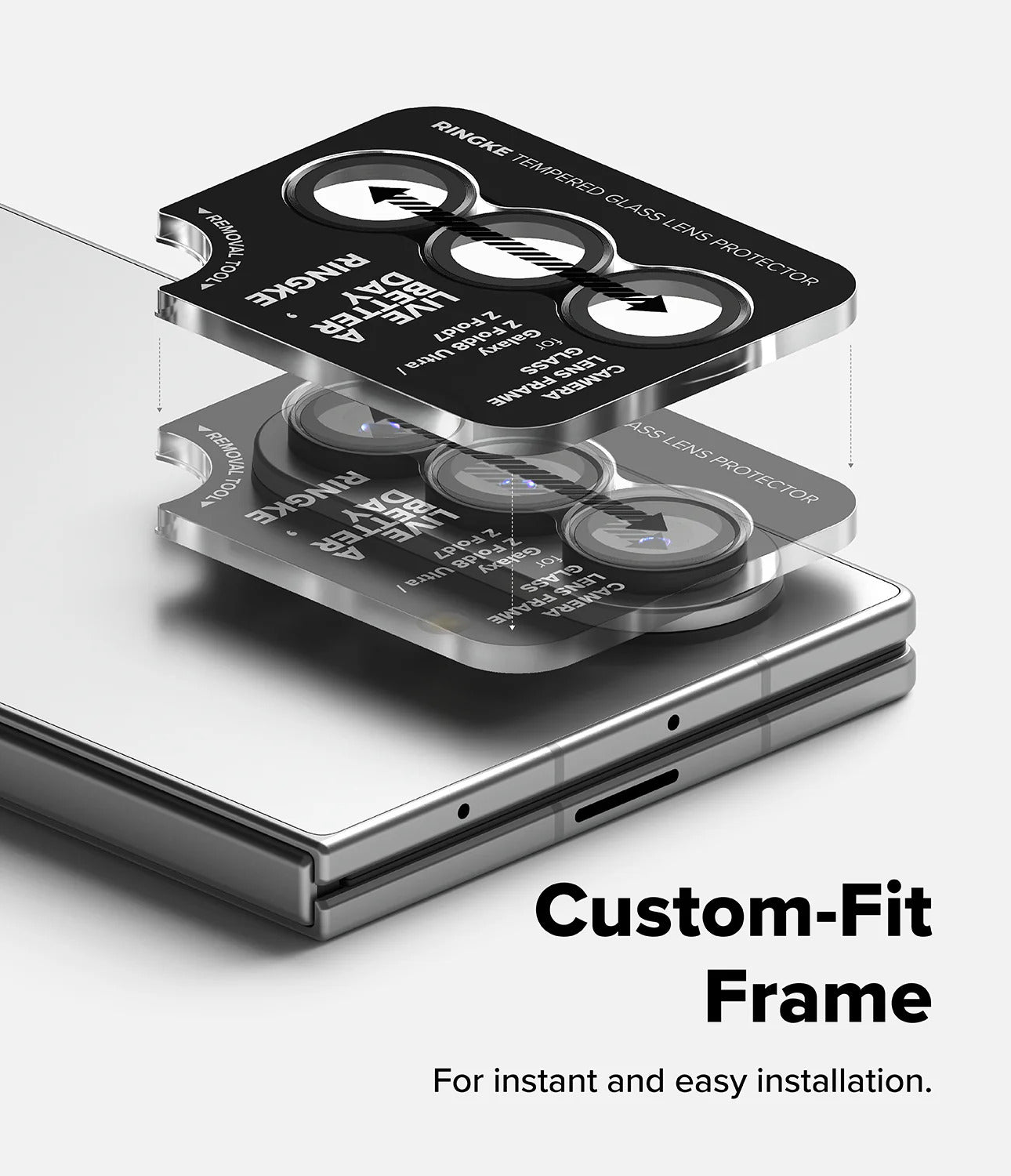 Ringke Camera Lens Frame Protector for Samsung Galaxy Z Fold 8 Ultra