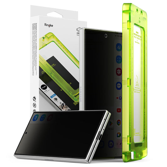 Ringke Privacy Easy Slide 360Â° Cover Display Tempered Glass Protector for Galaxy Z Fold 8 Ultra