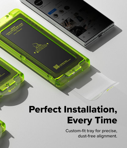 Ringke Privacy Easy Slide Cover Display Tempered Glass Screen Protector for Samsung Galaxy Z Fold 8 Ultra