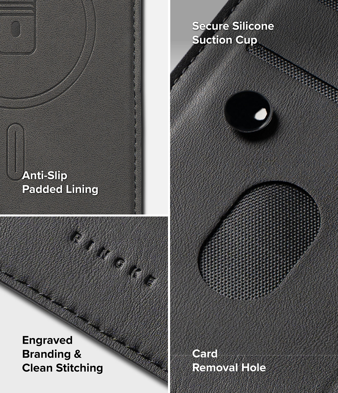Ringke Folio Grip Wallet Magnetic Cover for Samsung Galaxy Z Fold 8 Ultra - Compatible for Magnetic Cases