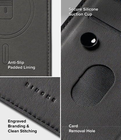Ringke Folio Grip Wallet Magnetic Cover for Samsung Galaxy Z Fold 8 Ultra - Compatible for Magnetic Cases