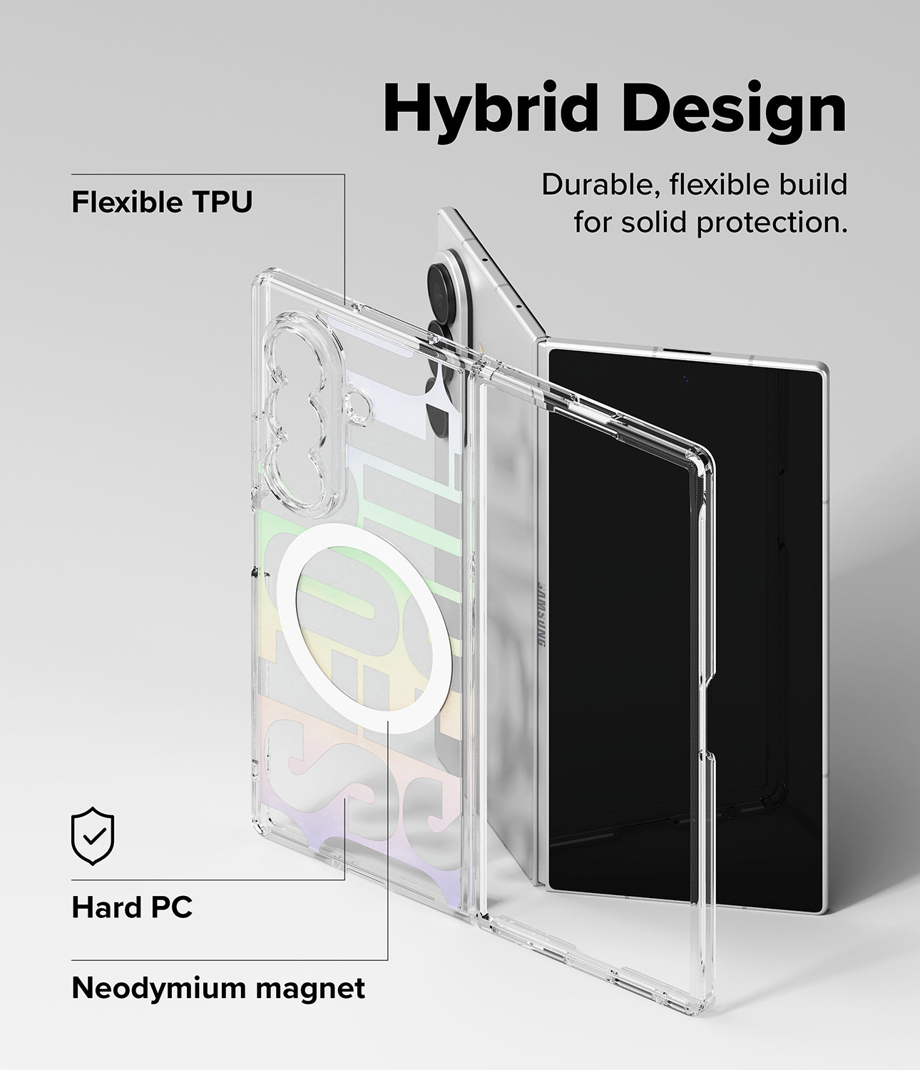 Ringke Fusion Design Magnetic Case for Samsung Galaxy Z Fold 8 Ultra