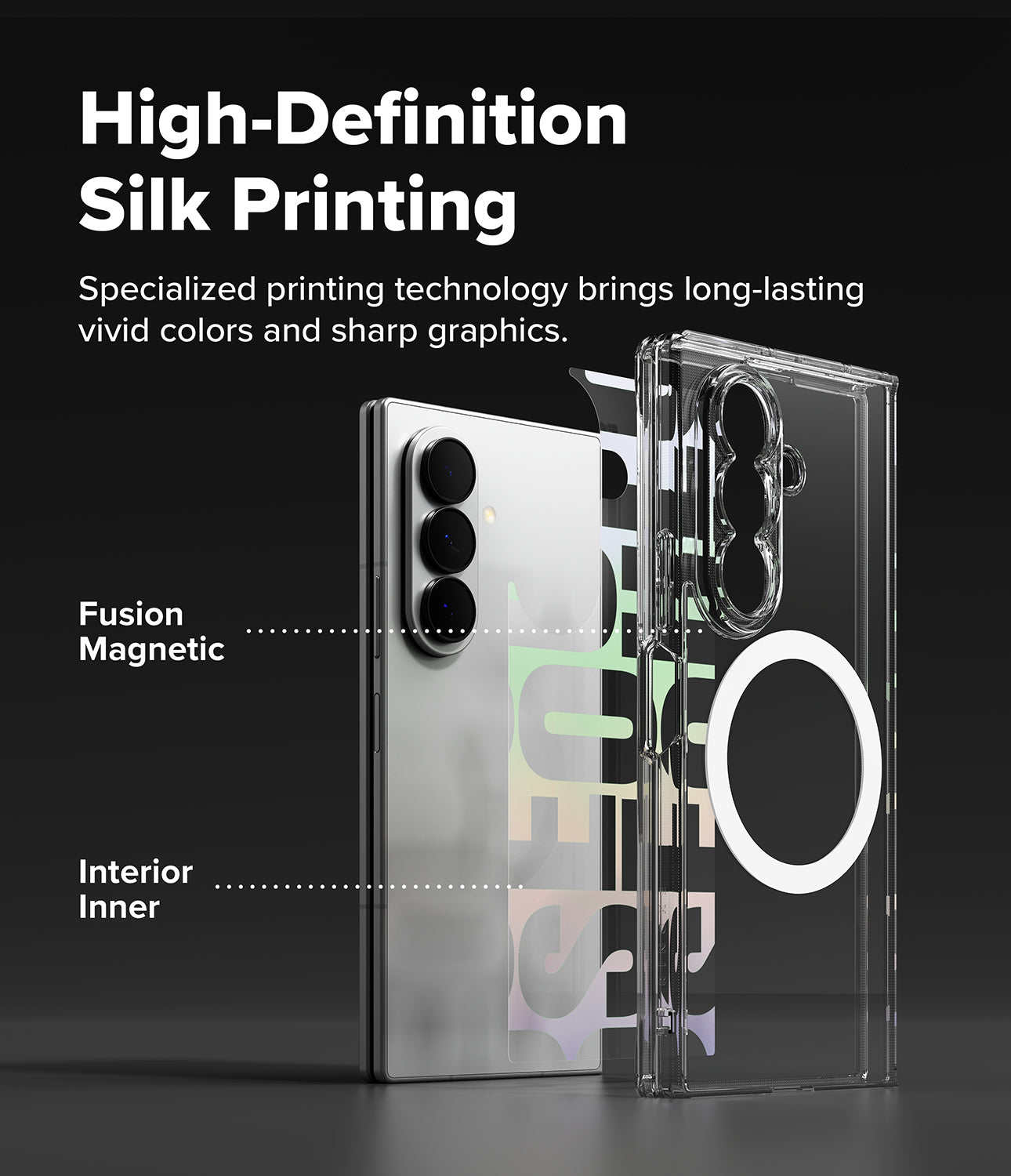Ringke Fusion Design Magnetic Case for Samsung Galaxy Z Fold 8 Ultra