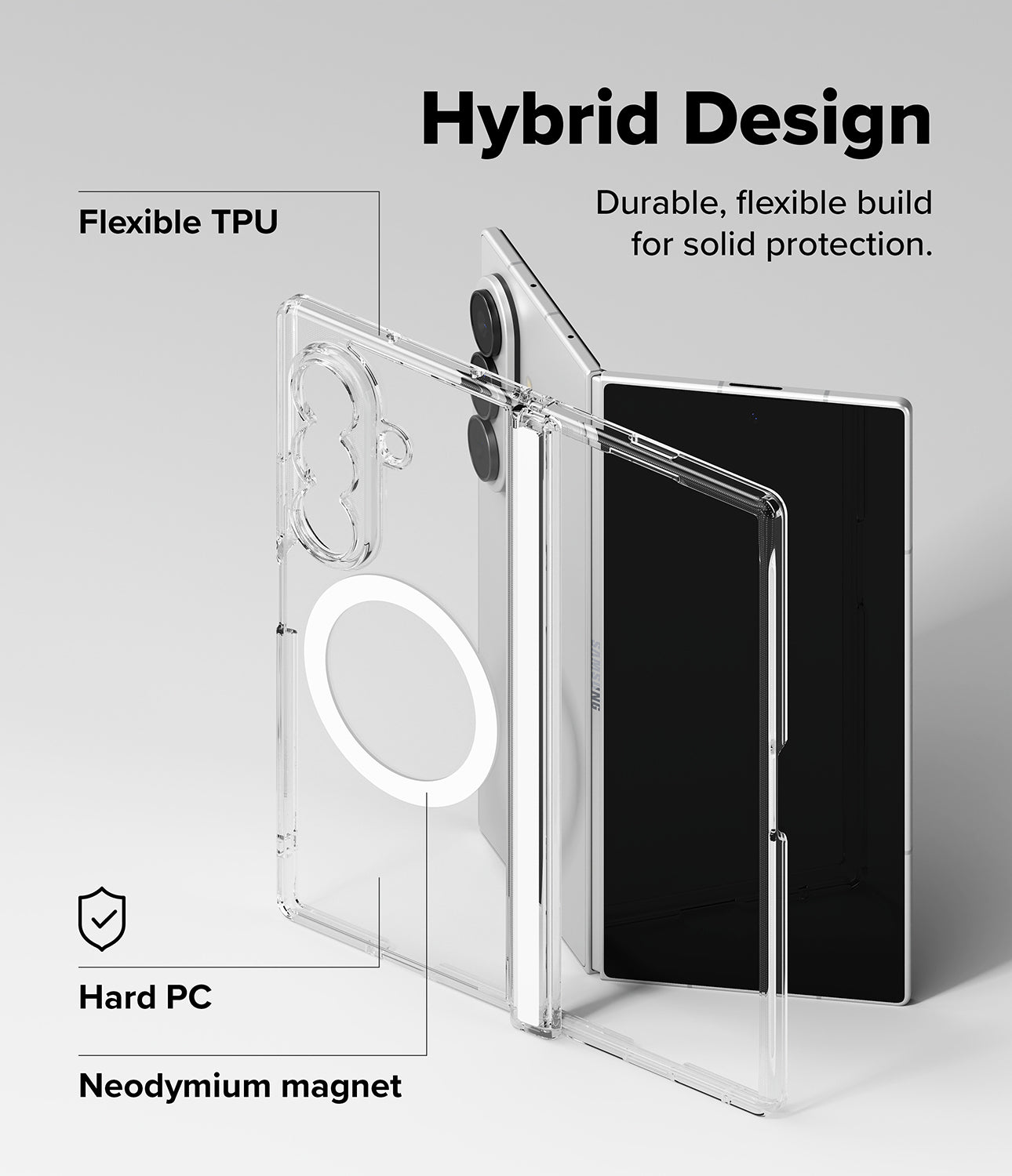 Ringke Fusion Flap Magnetic Case for Samsung Galaxy Z Fold 8 Ultra