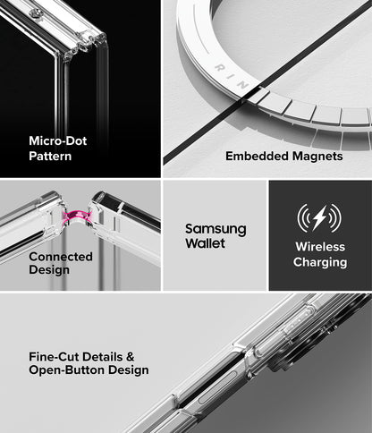Ringke Fusion Magnetic Case for Samsung Galaxy Z Fold 8 Ultra