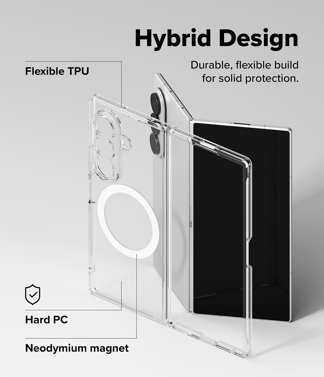 Ringke Fusion Magnetic Case for Samsung Galaxy Z Fold 8 Ultra