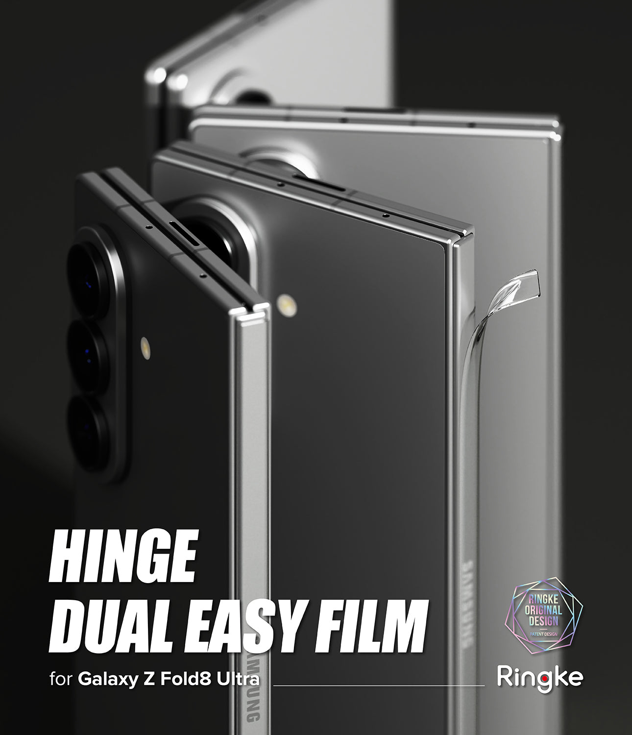 Ringke Hinge Dual Easy Pro Film Protector for Samsung Galaxy Z Fold 8 Ultra