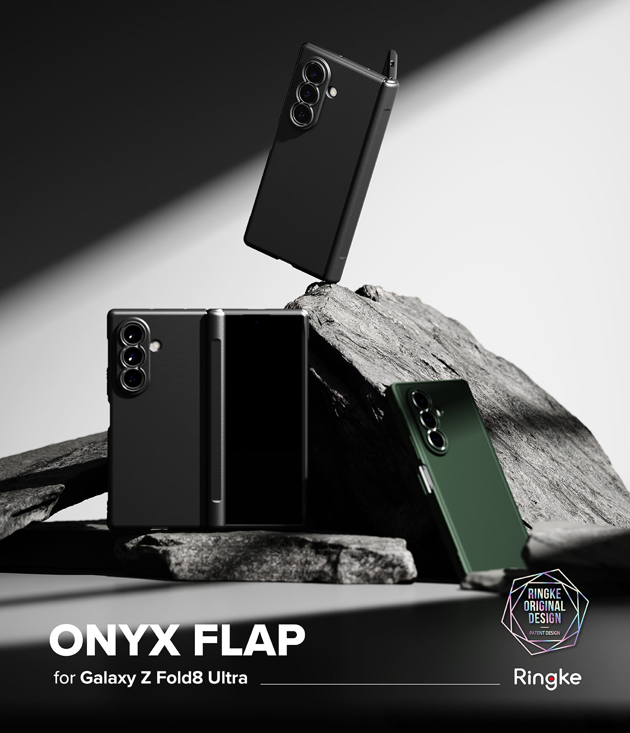 Ringke Onyx Flap Case for Samsung Galaxy Z Fold 8 Ultra