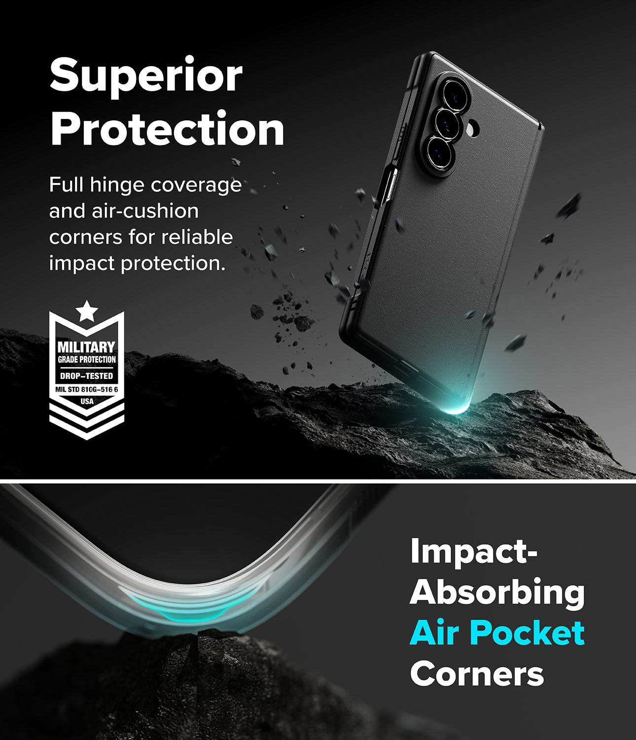 Ringke Onyx Flap Case for Samsung Galaxy Z Fold 8 Ultra