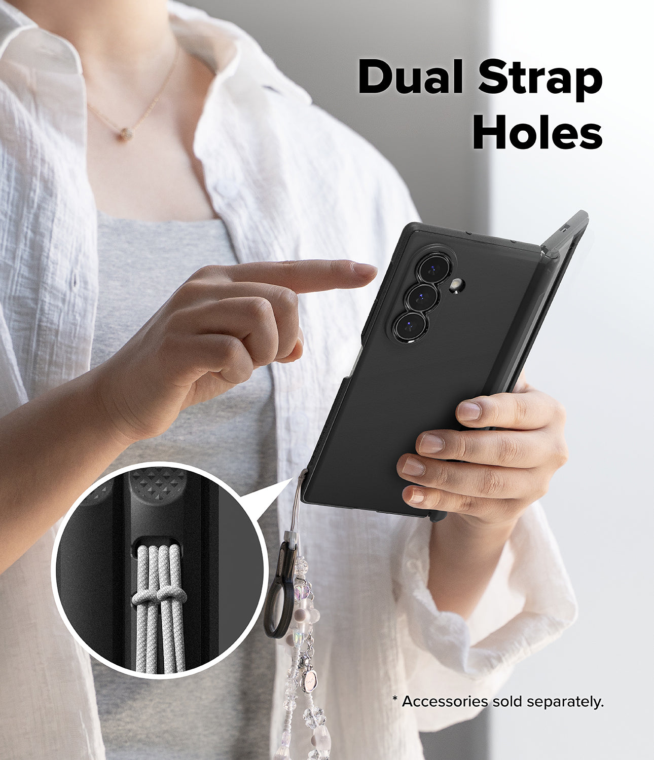 Ringke Onyx Flap Case for Samsung Galaxy Z Fold 8 Ultra