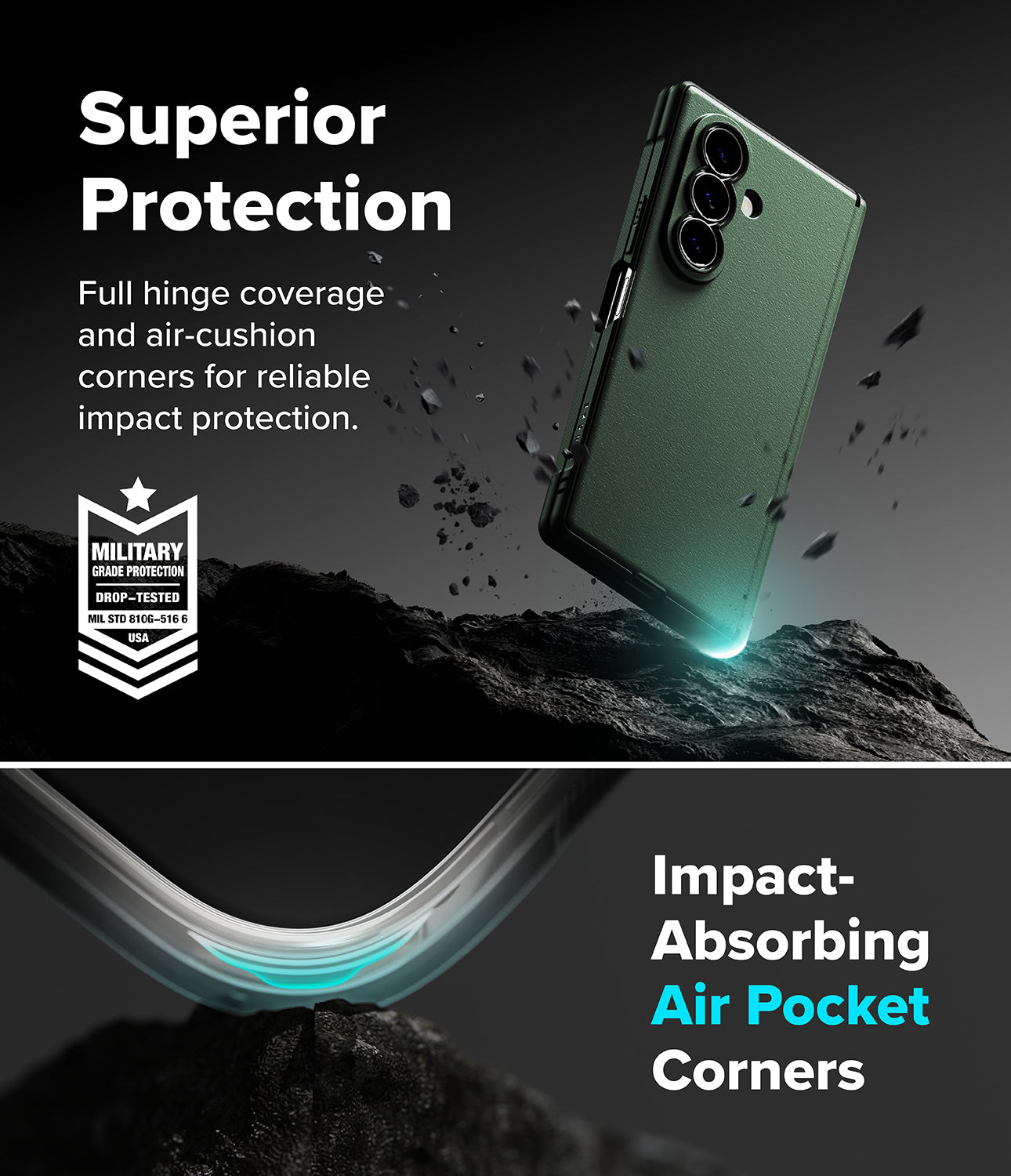 Ringke Onyx Flap Case for Samsung Galaxy Z Fold 8 Ultra