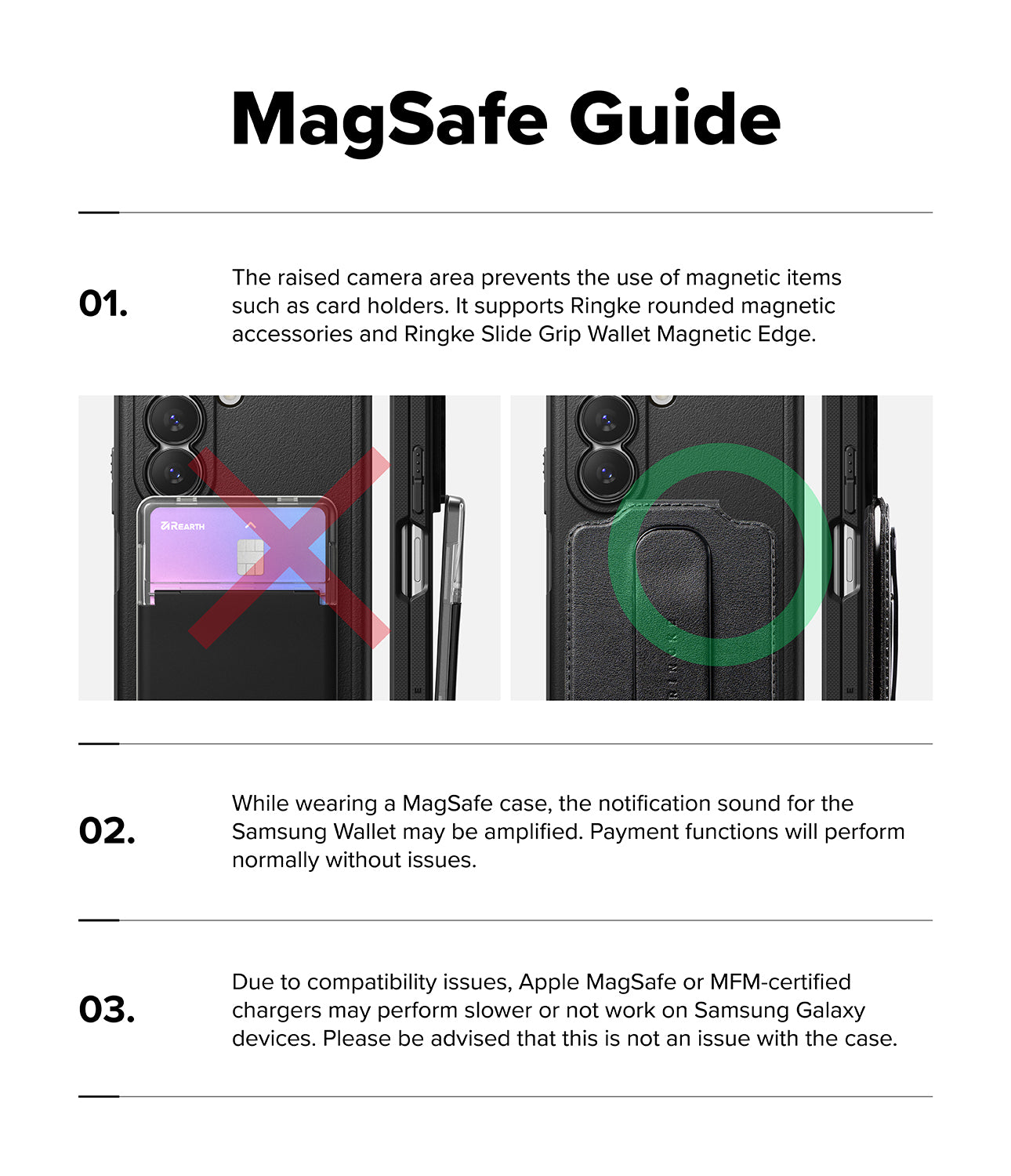 Ringke Onyx Flap Magnetic Case for Samsung Galaxy Z Fold 8 Ultra