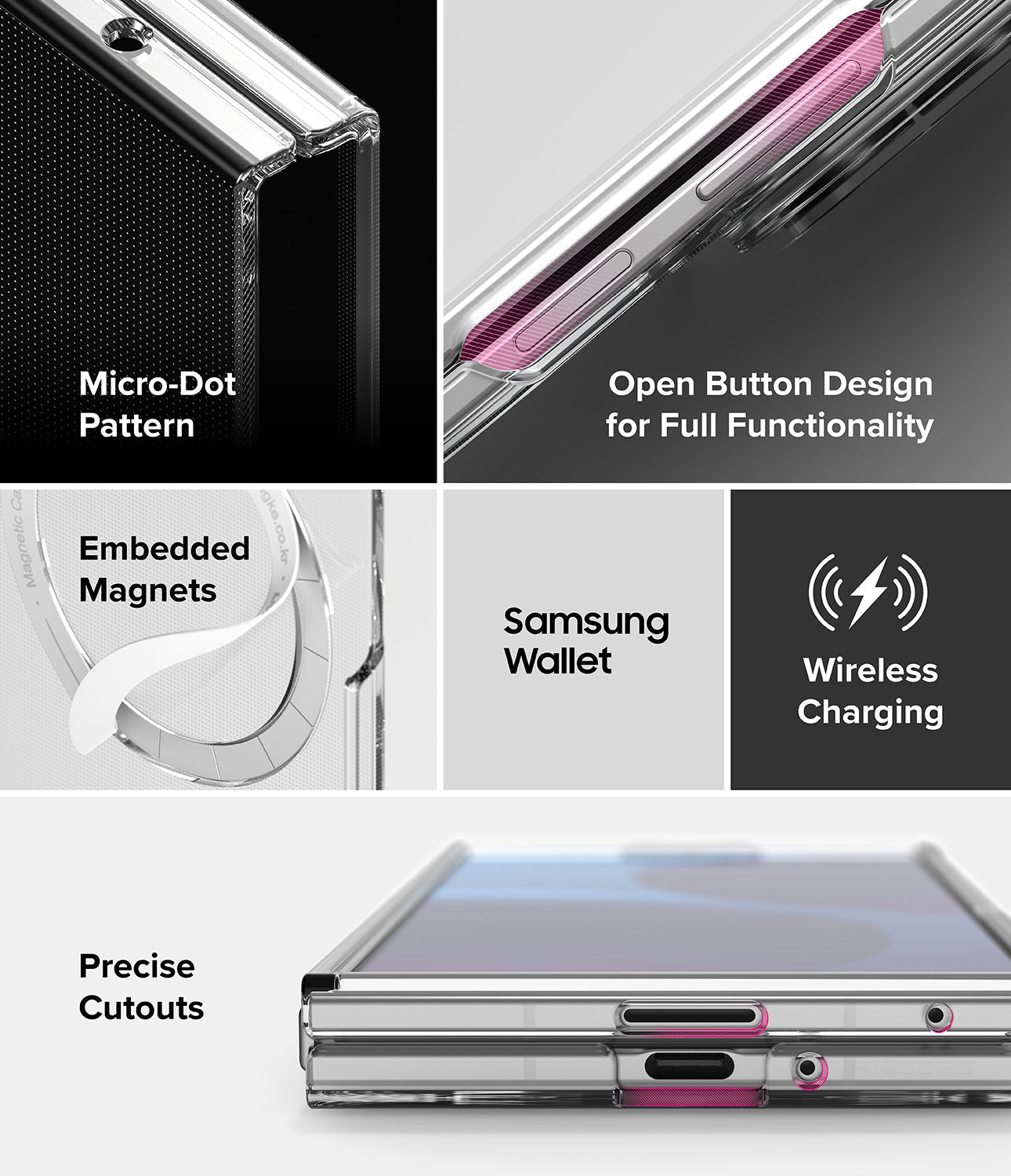 Ringke Slim Magnetic Case for Samsung Galaxy Z Fold 8 Ultra