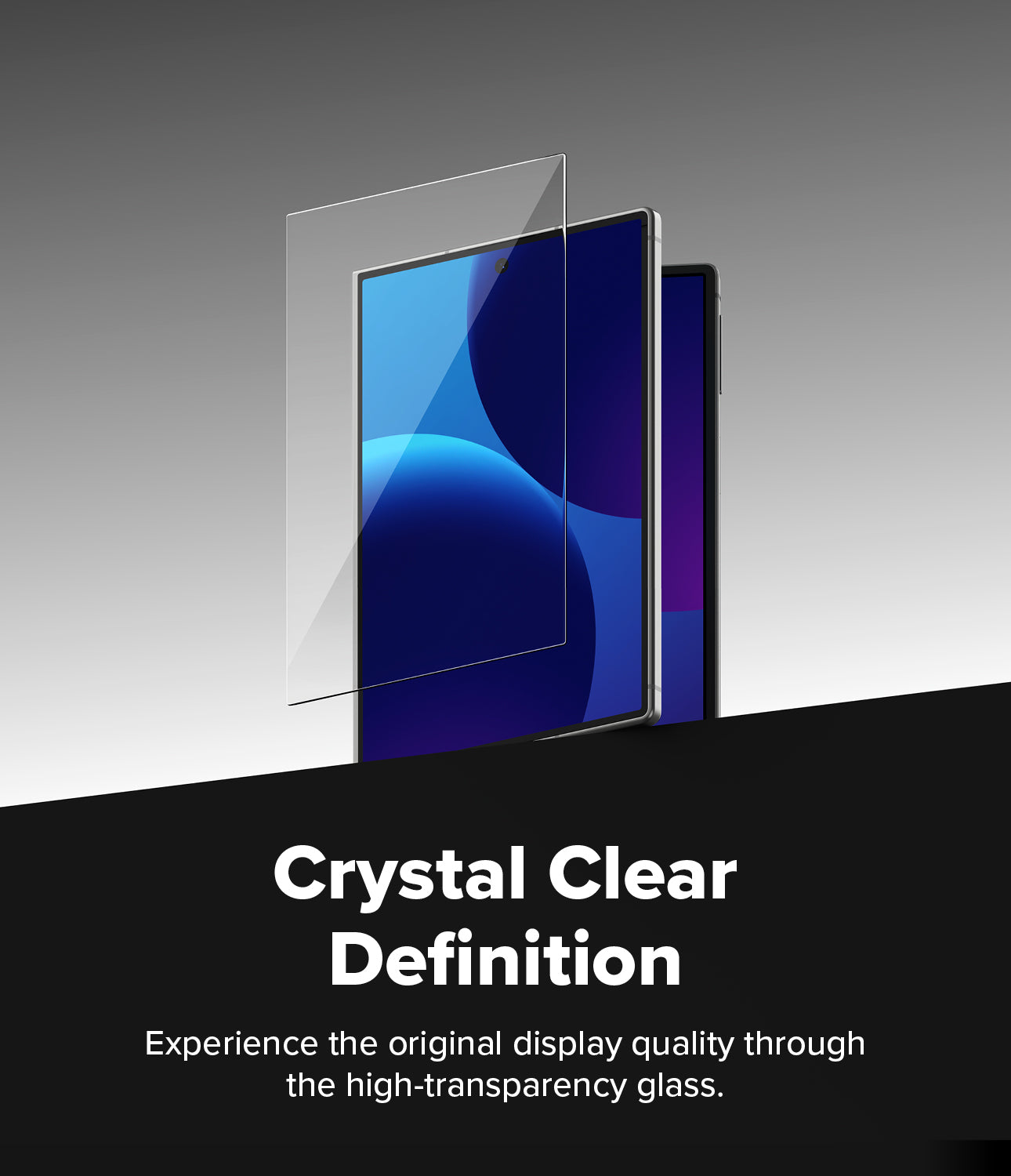 Ringke Easy Silde Cover Display Tempered Glass Screen Protector for Samsung Galaxy Z Fold 8