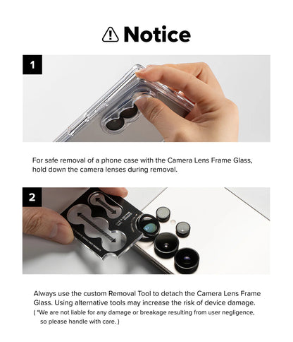 Ringke Camera Lens Frame Protector for Samsung Galaxy Z Fold 8