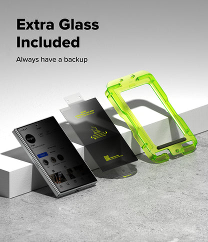 Ringke Privacy Easy Silde Cover Display Tempered Glass Screen Protector for Samsung Galaxy Z Fold 8