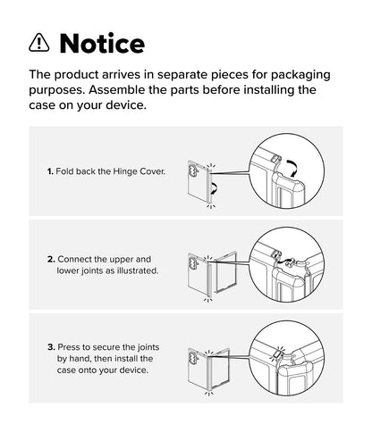 Ringke Fusion Flap Magnetic Case for Samsung Galaxy Z Fold 8