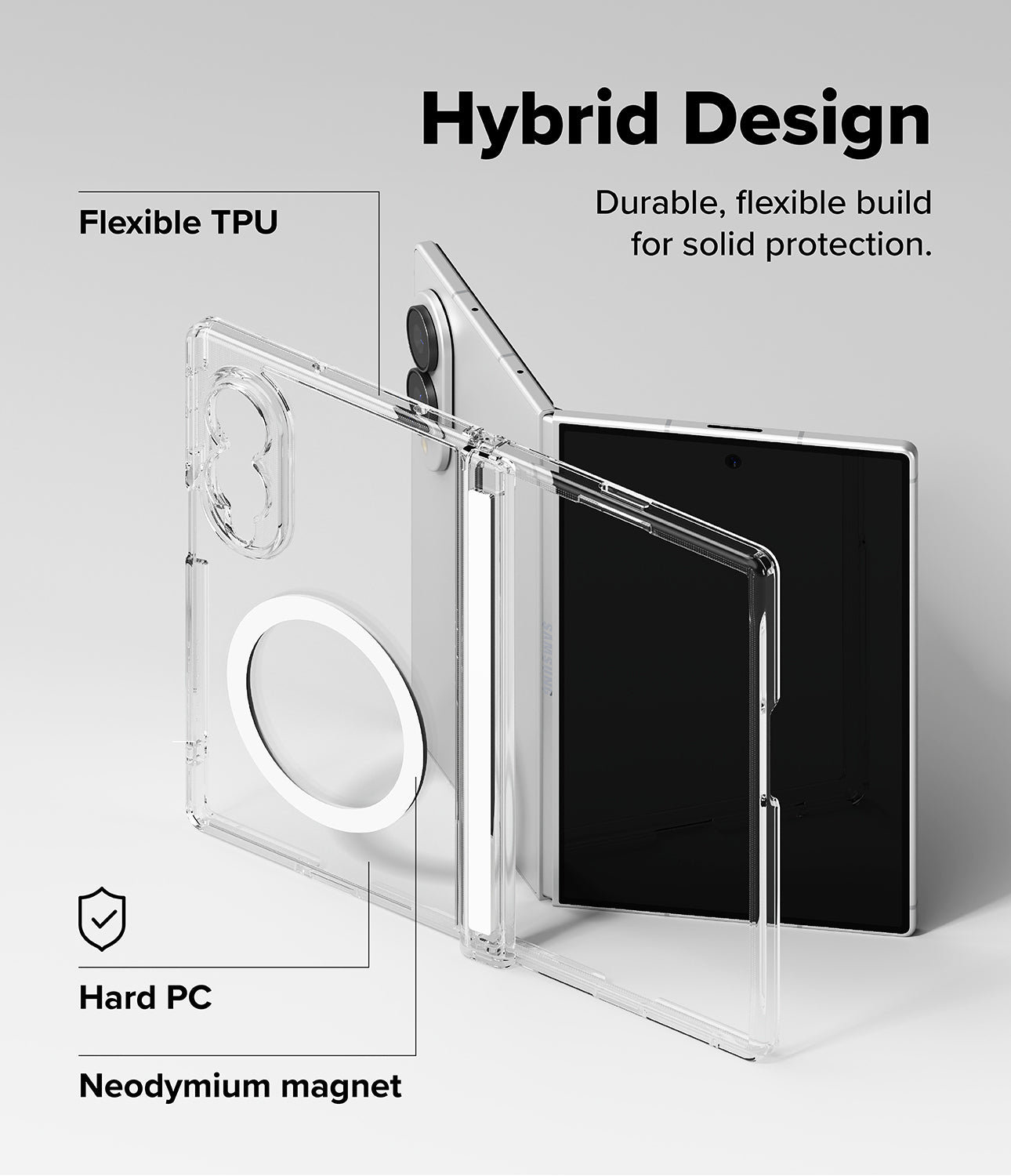 Ringke Fusion Flap Magnetic Case for Samsung Galaxy Z Fold 8