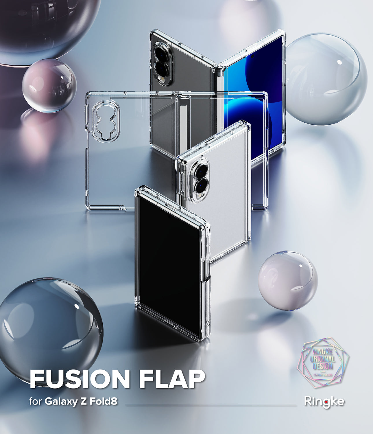 Ringke Fusion Flap Case for Samsung Galaxy Z Fold 8