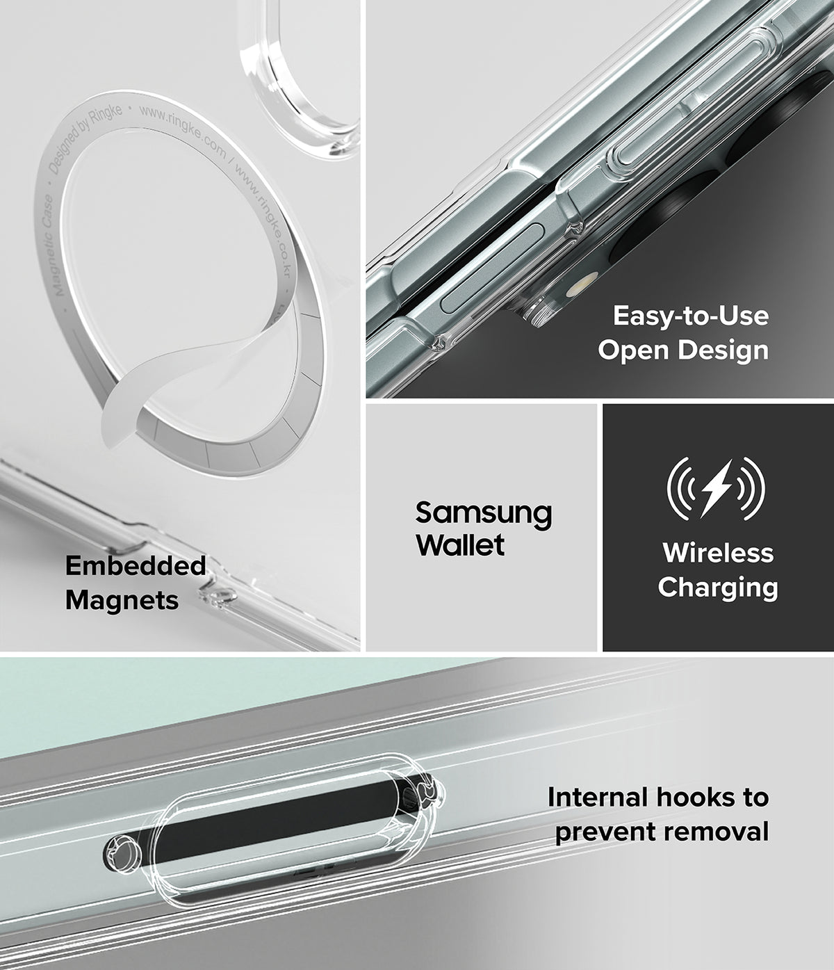 Ringke Fusion Air Flap Magnetic Case for Samsung Galaxy Z Fold 8