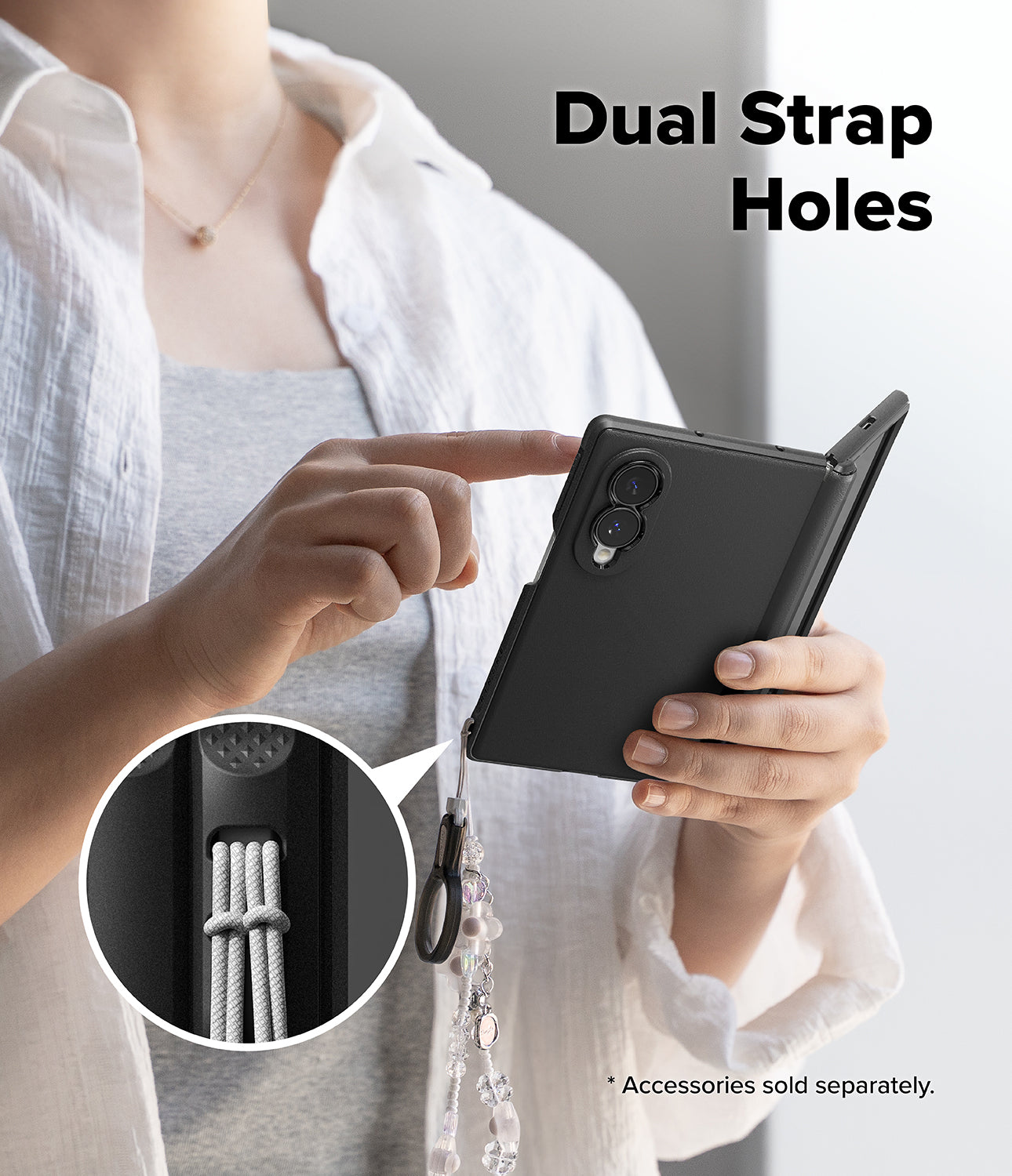Ringke Onyx Flap Case for Samsung Galaxy Z Fold 8