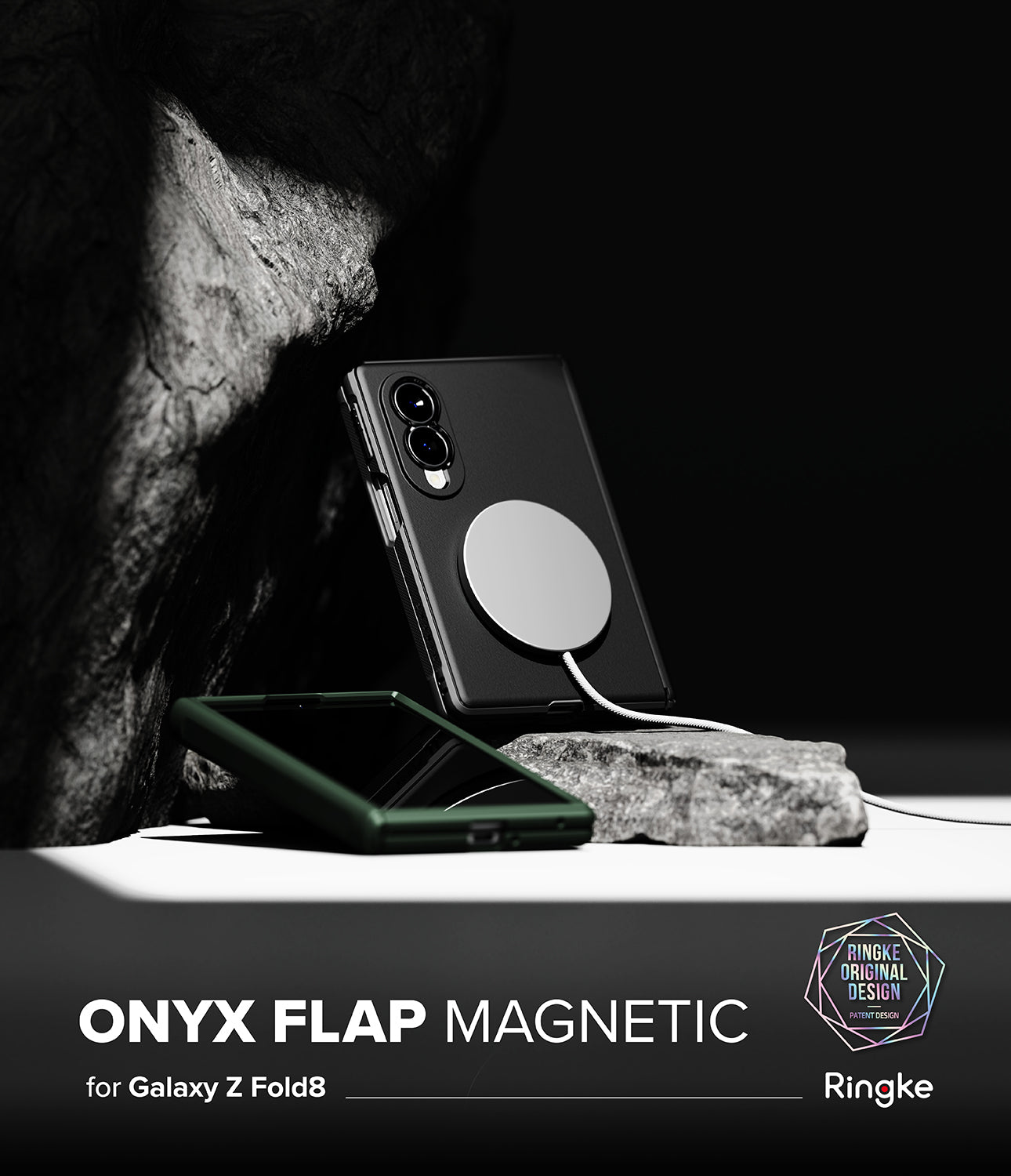 Ringke Onyx Flap Magnetic Case for Samsung Galaxy Z Fold 8