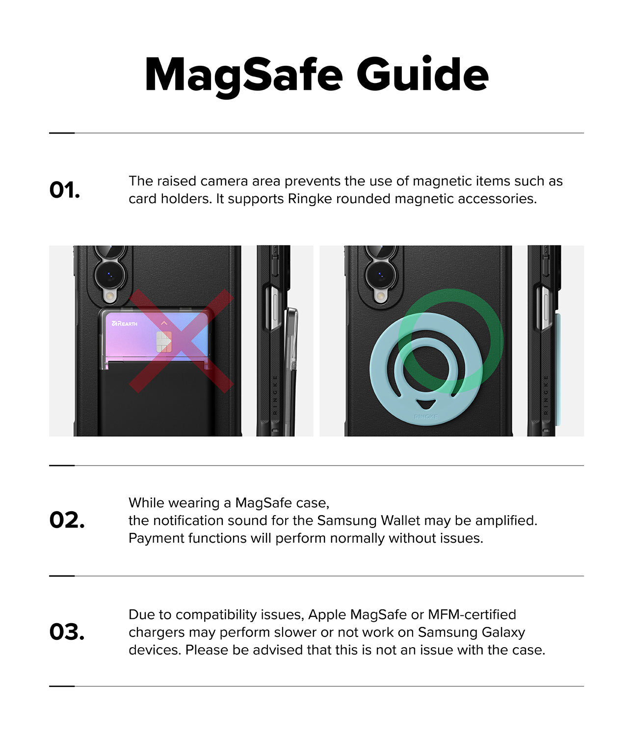 Ringke Onyx Flap Magnetic Case for Samsung Galaxy Z Fold 8