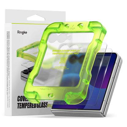 Ringke Cover Display Tempered Glass PRO Protector for Samsung Galazy Z Flip 8