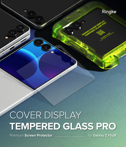 Ringke Cover Display Tempered Glass PRO Protector for Samsung Galazy Z Flip 8