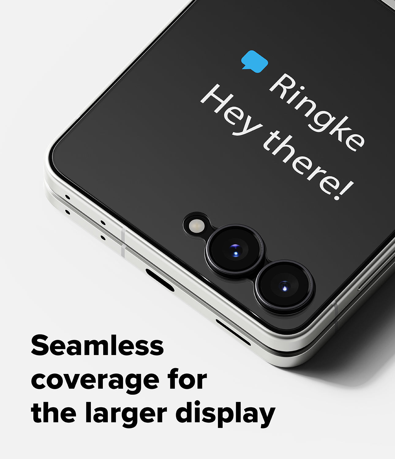 Ringke Cover Display Tempered Glass PRO Protector for Samsung Galazy Z Flip 8