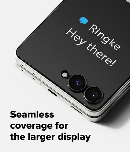 Ringke Cover Display Tempered Glass PRO Protector for Samsung Galazy Z Flip 8