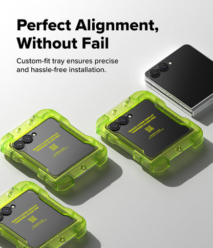 Ringke Cover Display Tempered Glass PRO Protector for Samsung Galazy Z Flip 8