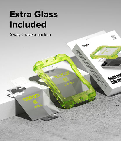 Ringke Cover Display Tempered Glass PRO Protector for Samsung Galazy Z Flip 8
