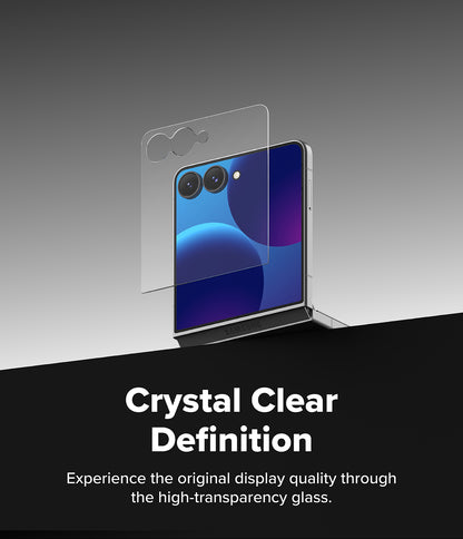 Ringke Cover Display Tempered Glass PRO Protector for Samsung Galazy Z Flip 8