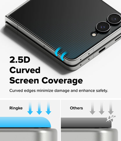 Ringke Cover Display Tempered Glass PRO Protector for Samsung Galazy Z Flip 8