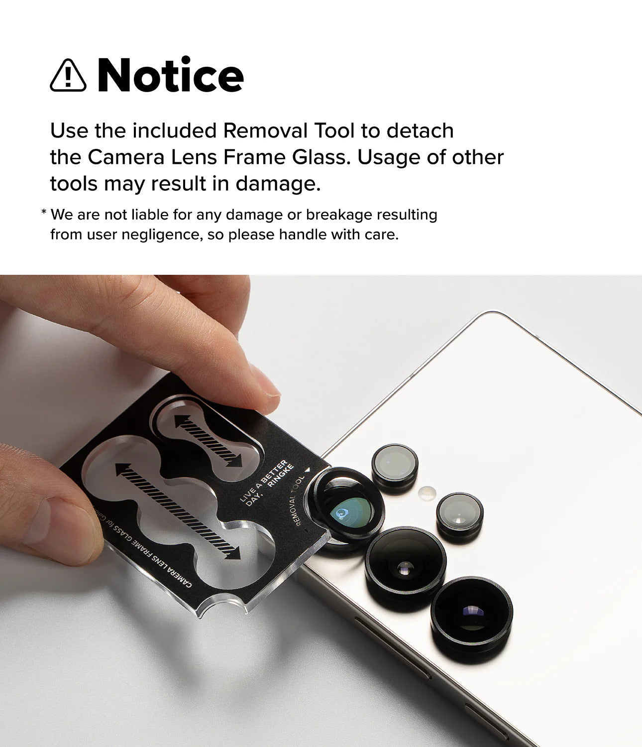 Ringke Camera Lens Frame Protector for Samsung Galaxy Z Flip 8