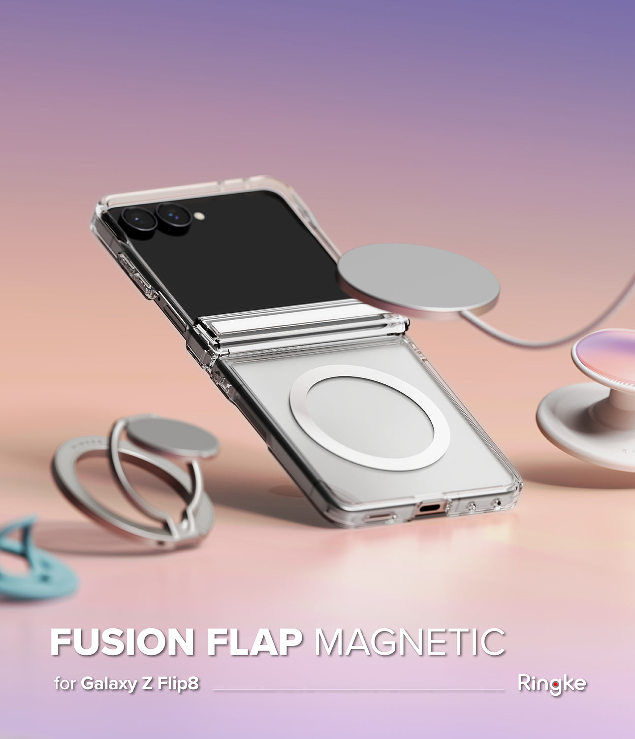 Ringke Fusion Flap Magnetic Case for Samsung Galaxy Z Flip 8