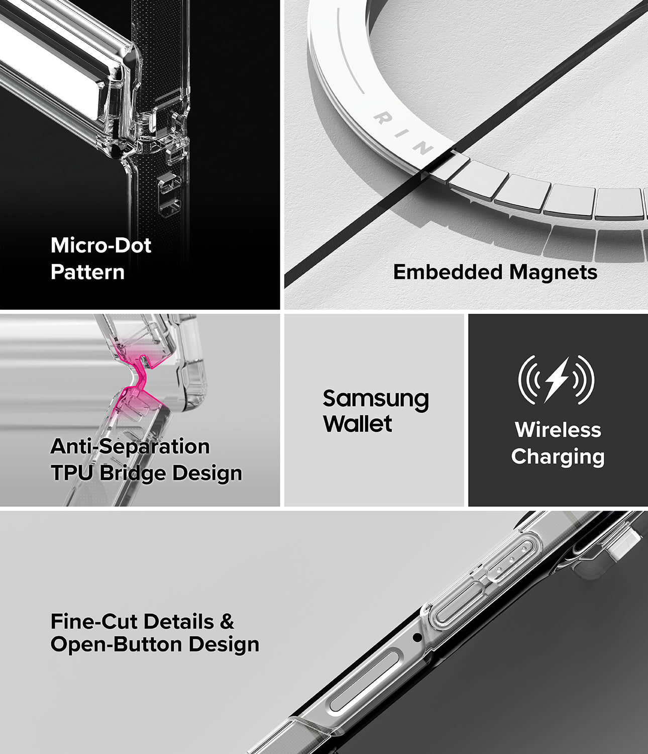 Ringke Fusion Flap Magnetic Case for Samsung Galaxy Z Flip 8