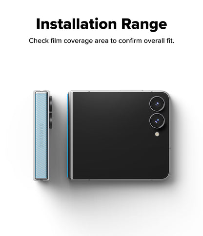 Ringke Hinge Dual Easy Film Protector for Samsung Galaxy Z Flip 8