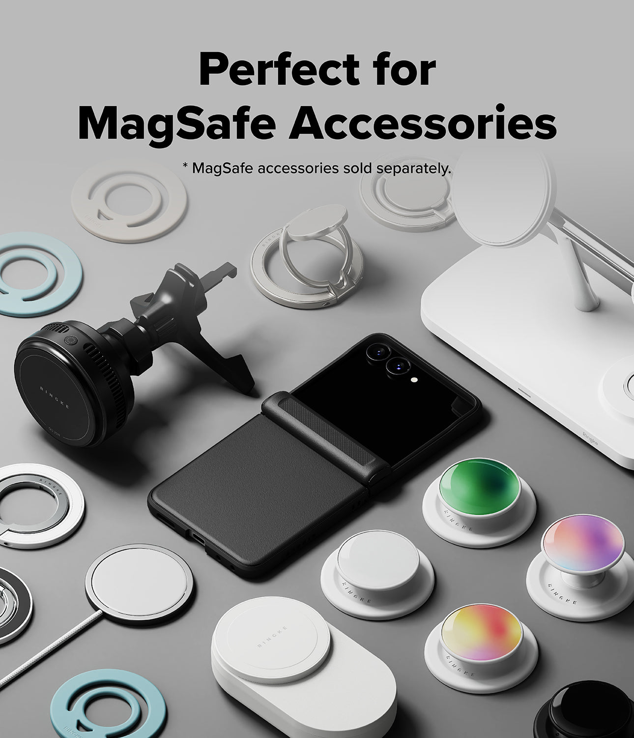 Ringke Onyx Flap Magnetic Case for Samsung Galaxy Z Flip 8