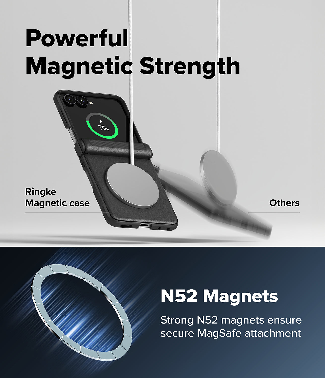 Ringke Onyx Flap Magnetic Case for Samsung Galaxy Z Flip 8