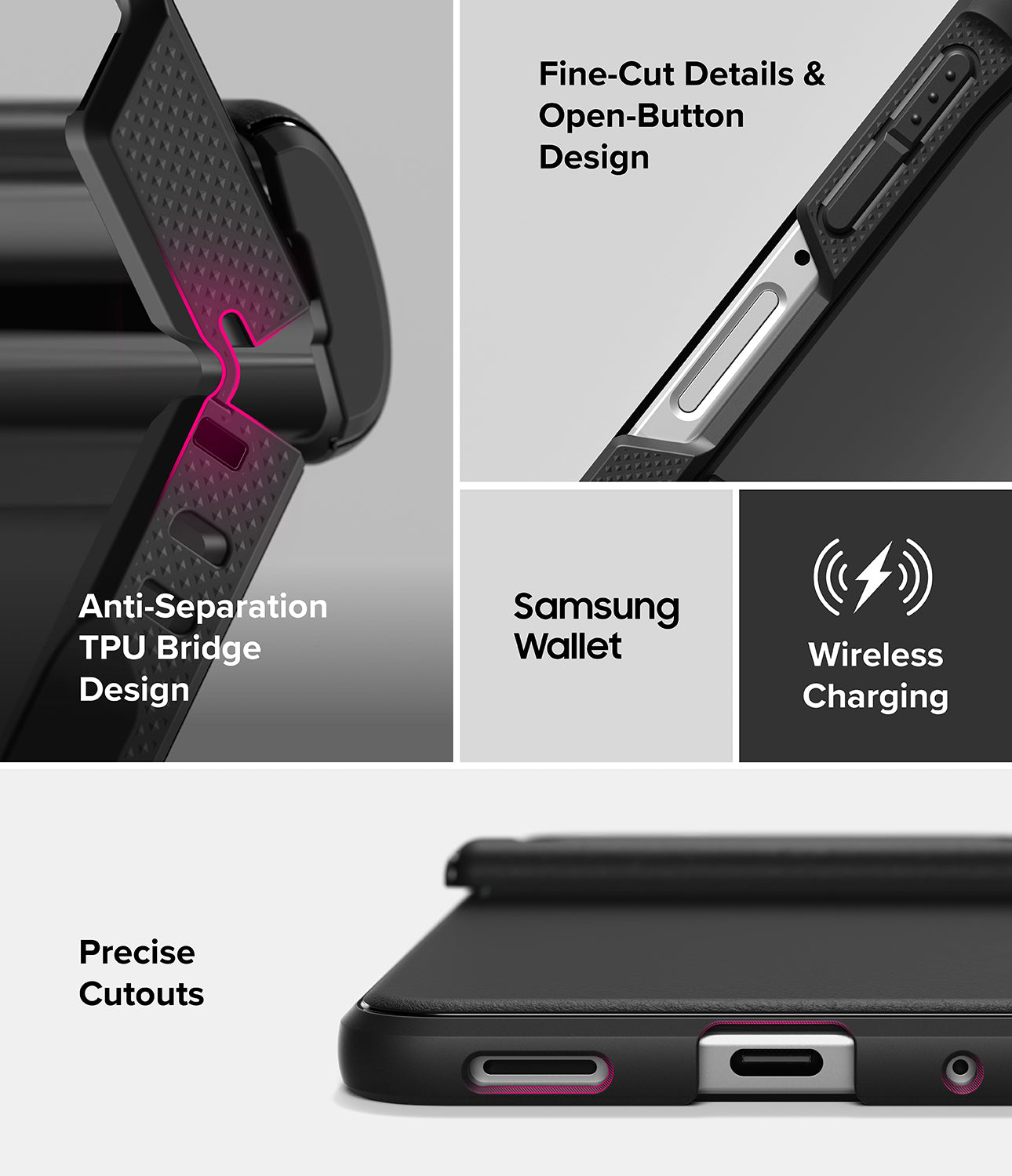 Ringke Onyx Flap Case for Samsung Galaxy Z Flip 8