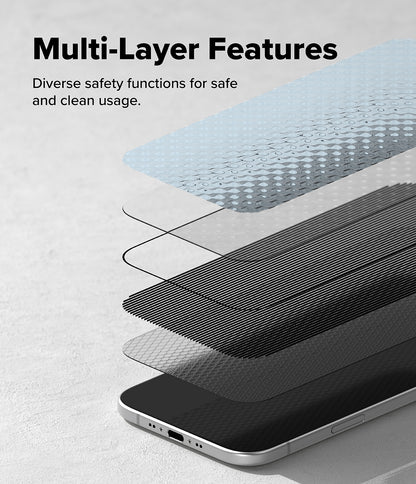 Ringke Privacy Easy Slide Tempered Glass Screen Protector for Apple iPhone Air